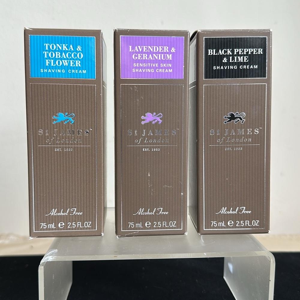 St James of London Shaving Cream Selection